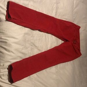 HUSON RED JEANS SIZE 28